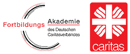 Logo mit großem Flammenkreuz